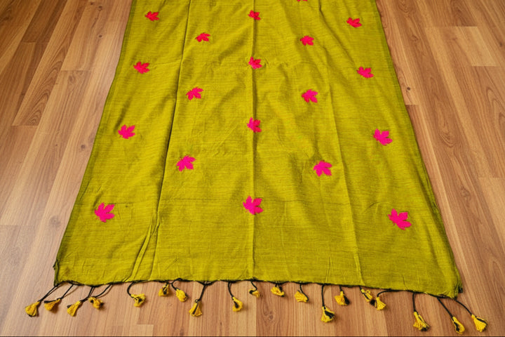 Khudse Mohabbat Khadi Cotton Saree