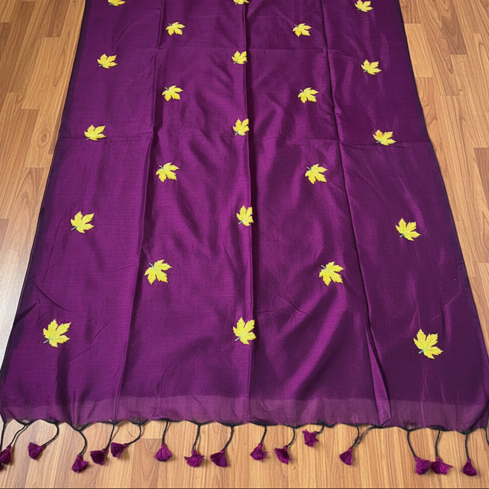 Khudse Mohabbat Khadi Cotton Saree