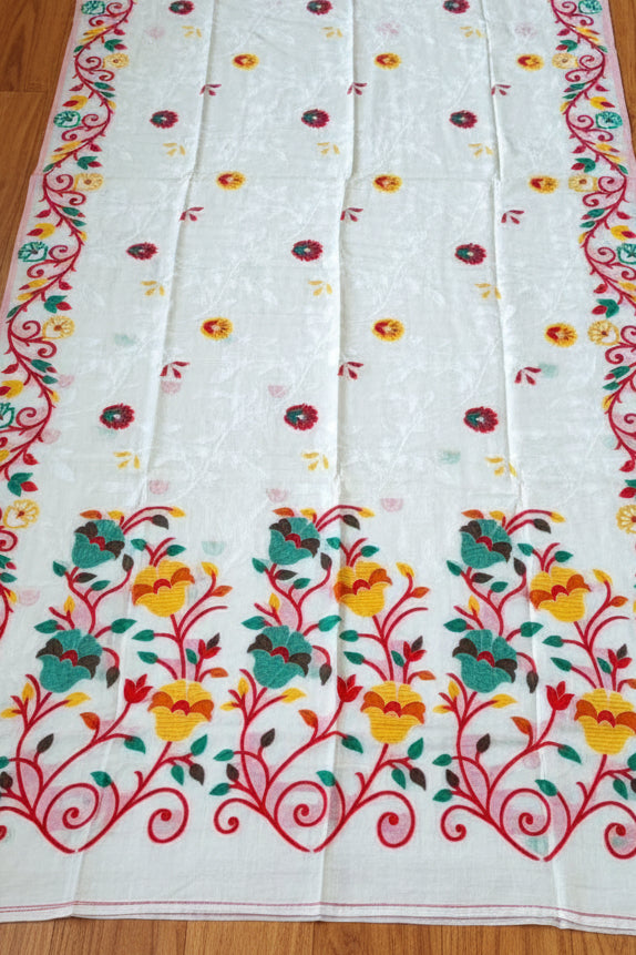 Rongoboti  (রঙ্গবতী)  Cotton Silk Saree
