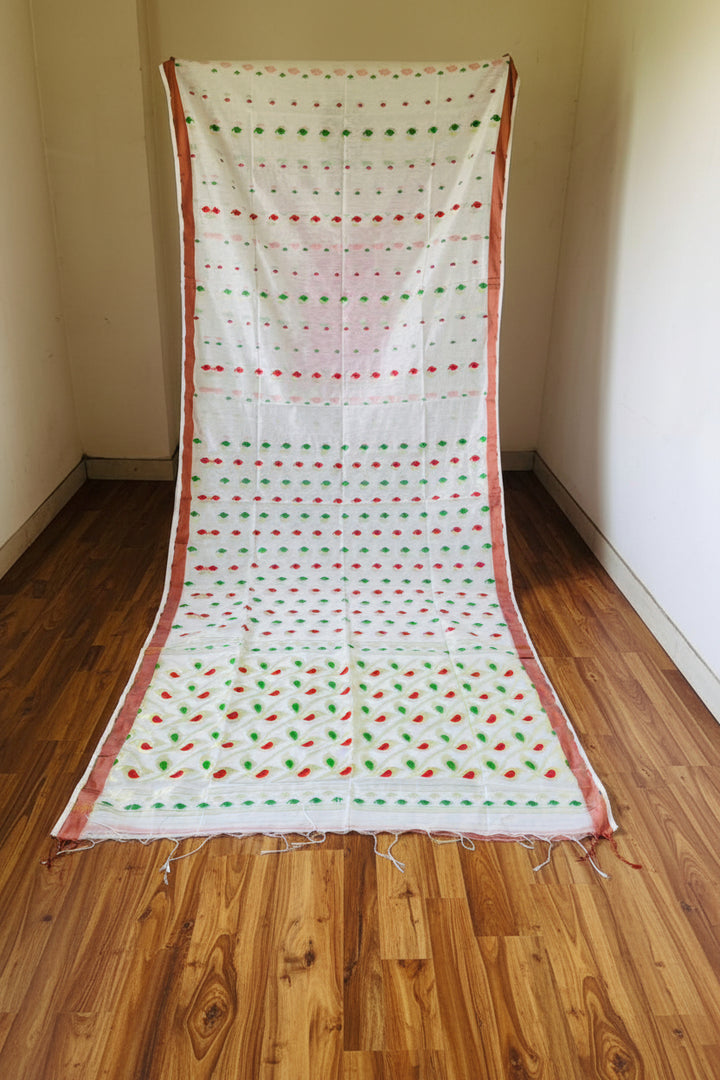 Rajrangi (রাজরঙ্গী) Khadi  Banarasi  Saree