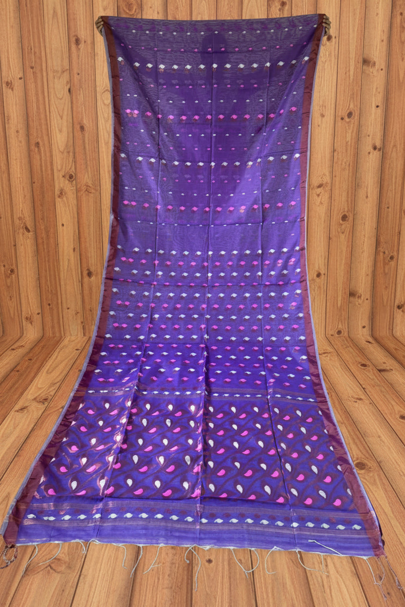 Rajrangi (রাজরঙ্গী) Khadi  Cotton Saree