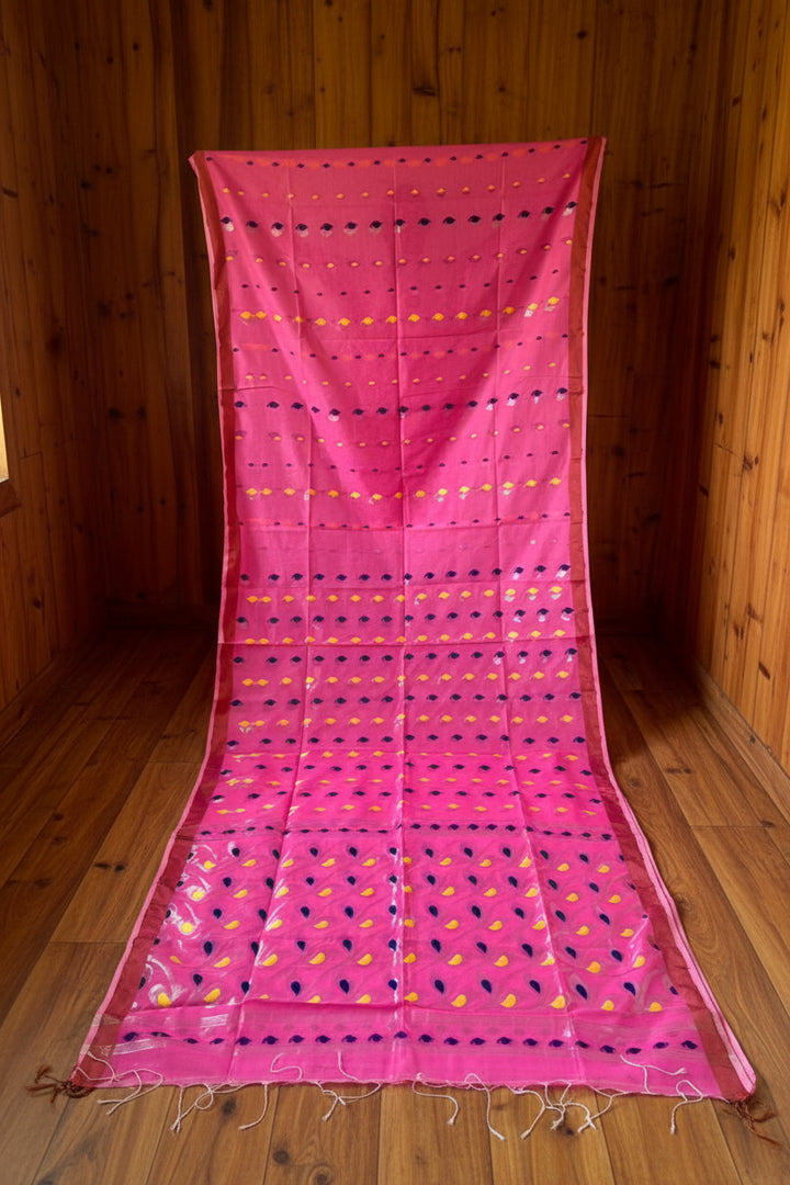 Rajrangi (রাজরঙ্গী) Khadi  Banarasi  Saree