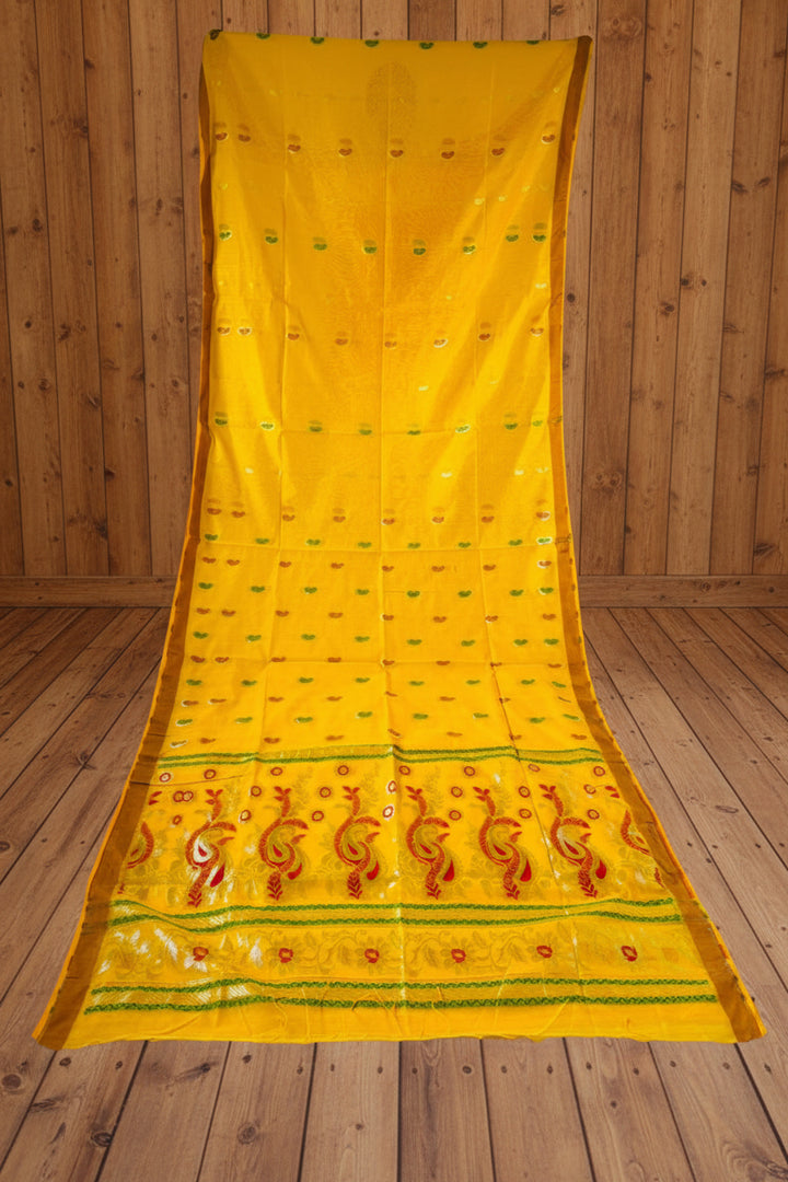 Mayura Chaya Banarasi Khadi Saree