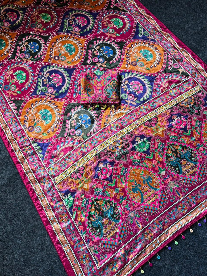 Dreamy Rangoli Fancy Silk Saree