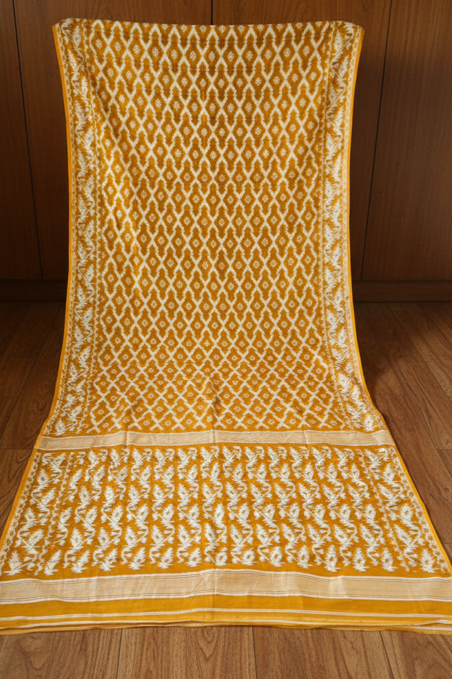 Neel Komol ( নীল কমল )Bengal Jamdani Saree