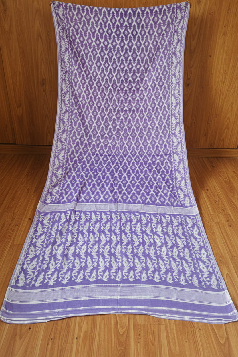Neel Komol ( নীল কমল )Bengal Jamdani Saree