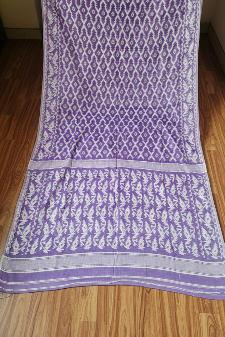 Neel Komol ( নীল কমল )Bengal Jamdani Saree