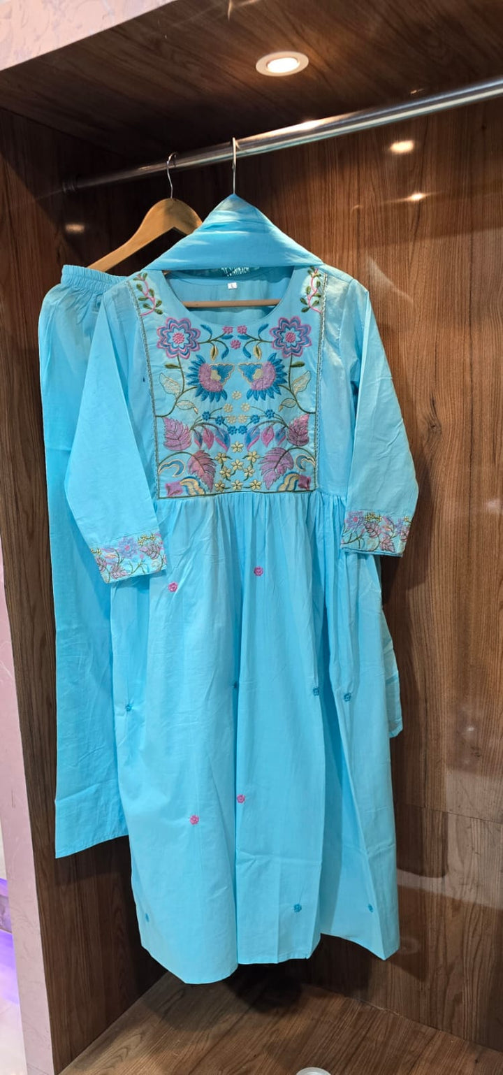 Breezy Vibes Cotton Suit Set