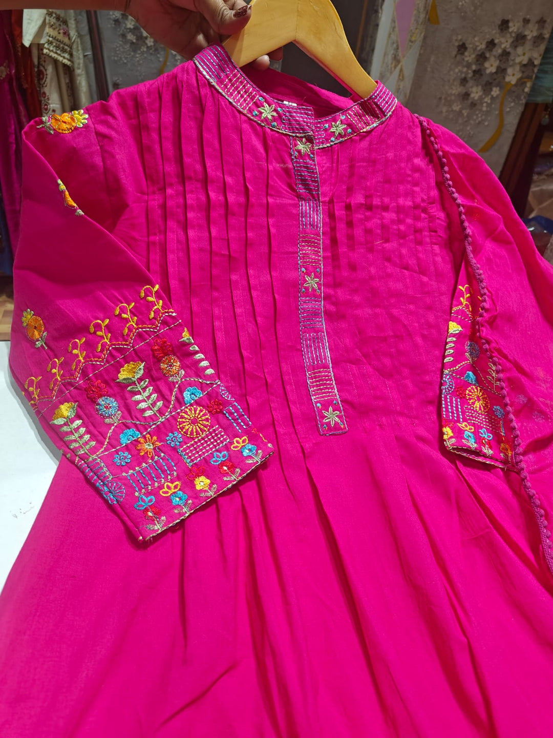 Summer Elegance Cotton Kurti Set