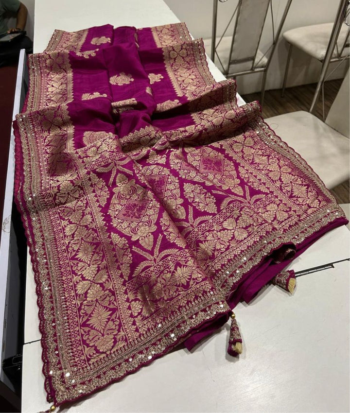 Precious Moments Fancy Silk Saree