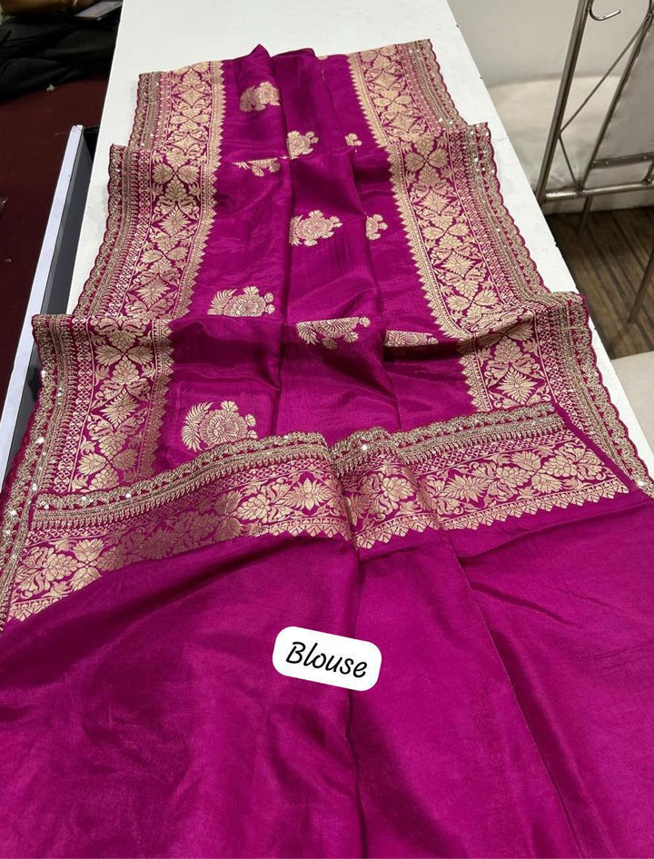 Precious Moments Fancy Silk Saree