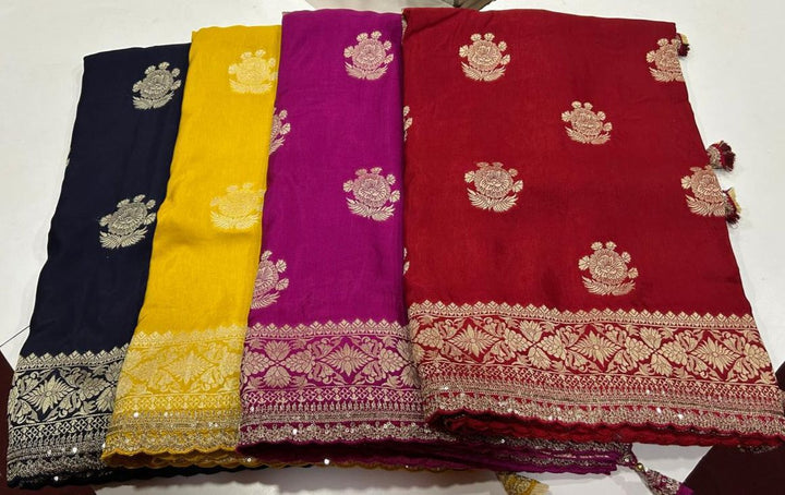 Precious Moments Fancy Silk Saree