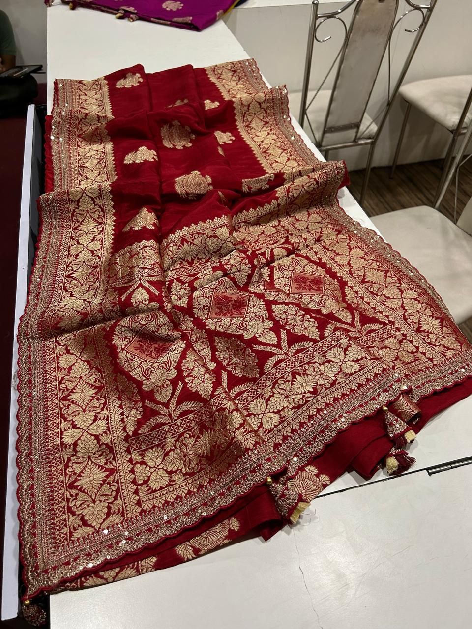 Precious Moments Fancy Silk Saree
