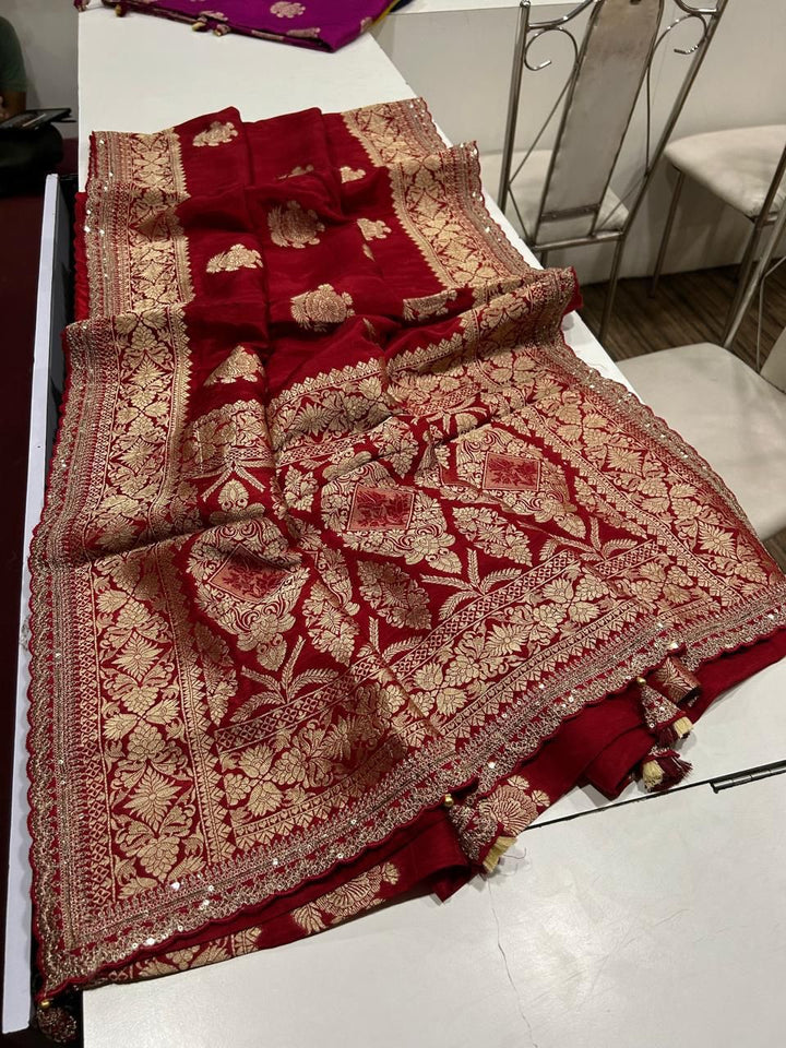 Precious Moments Fancy Silk Saree