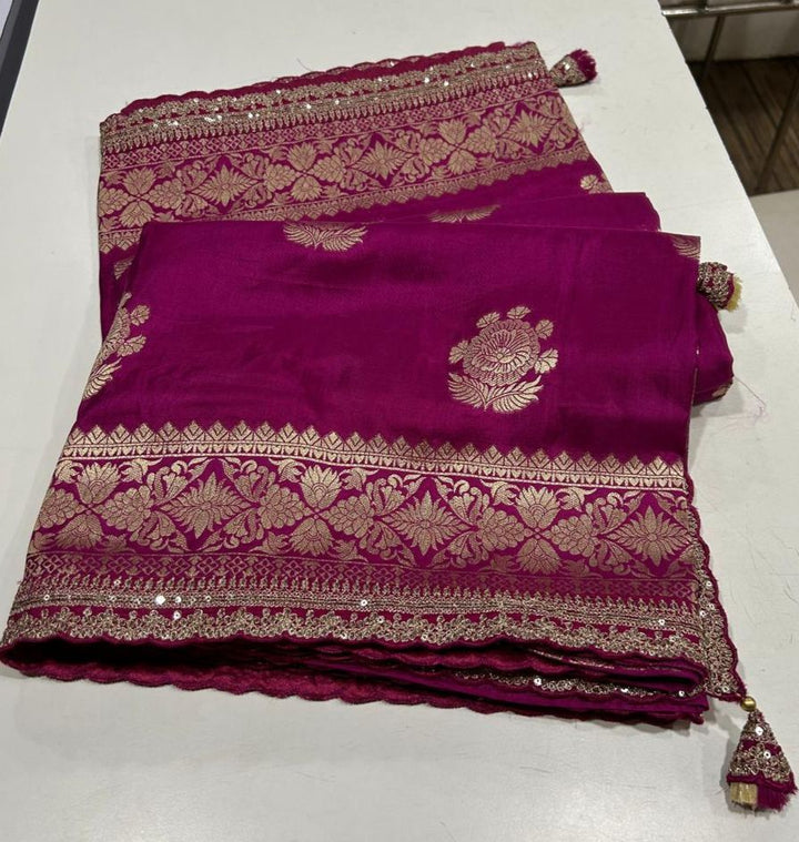 Precious Moments Fancy Silk Saree