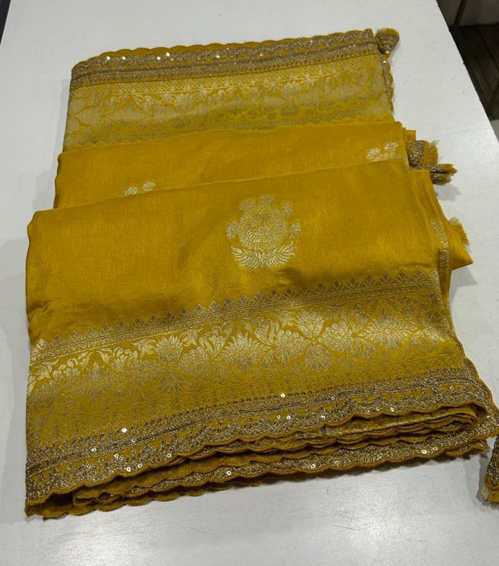 Precious Moments Fancy Silk Saree