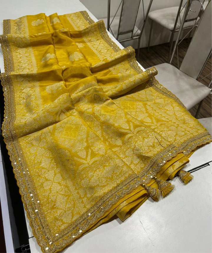 Precious Moments Fancy Silk Saree