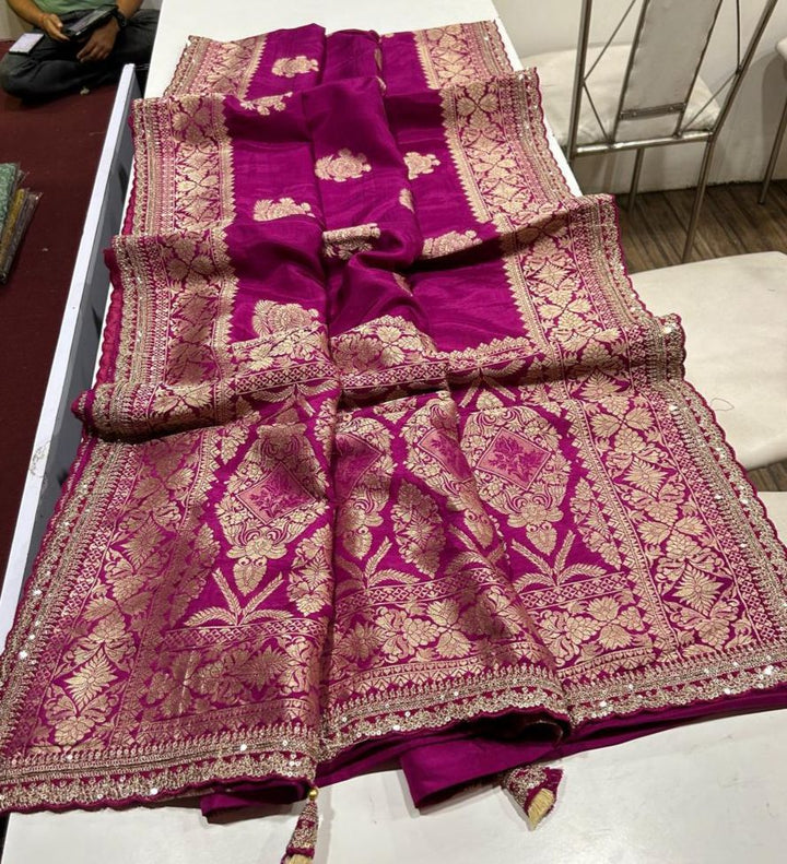 Precious Moments Fancy Silk Saree