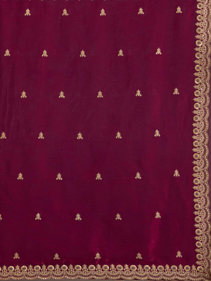 Draped in Dreams Tissue Silk Saree