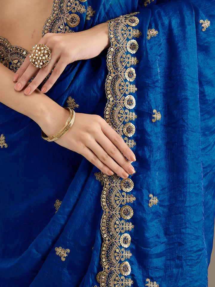 Draped in Dreams Tissue Silk Saree