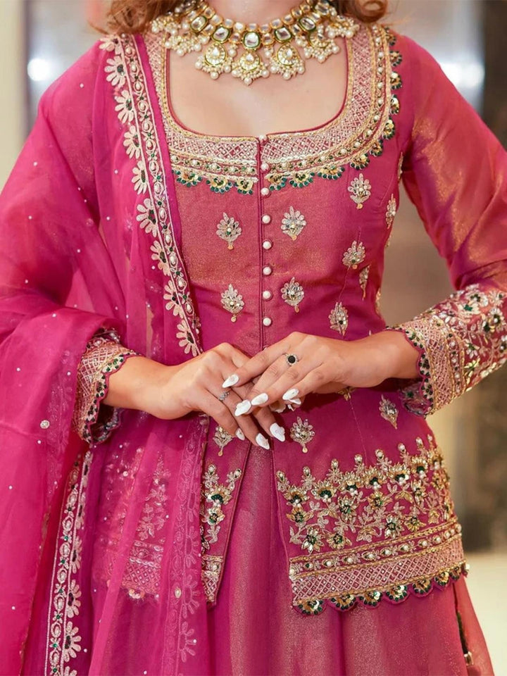 Ethnic Glam Fit Fancy Silk Lehenga