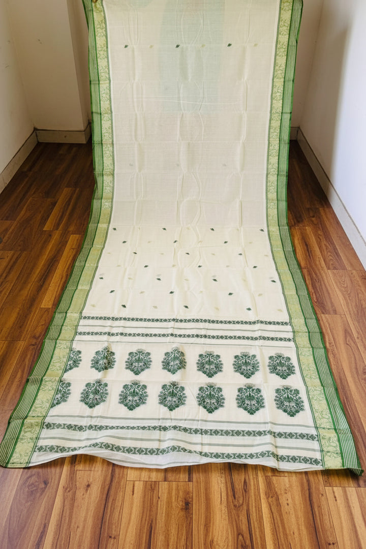 Bengal Tangail Tant Cotton Saree