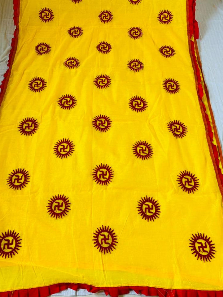 Kanak Roshni Cotton Silk Saree