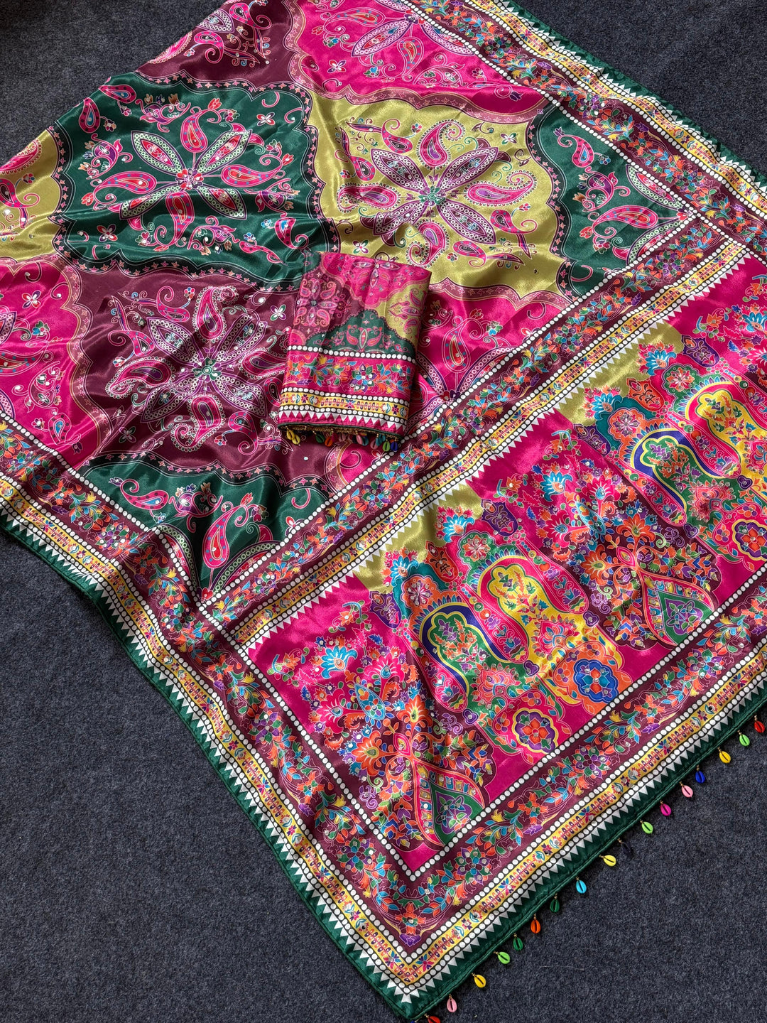 Festival Splash Fancy Silk Saree