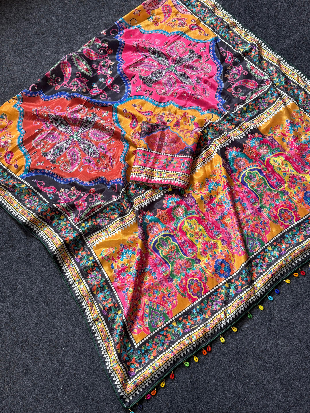 Festival Splash Fancy Silk Saree