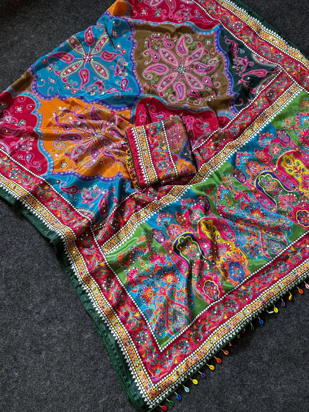 Festival Splash Fancy Silk Saree