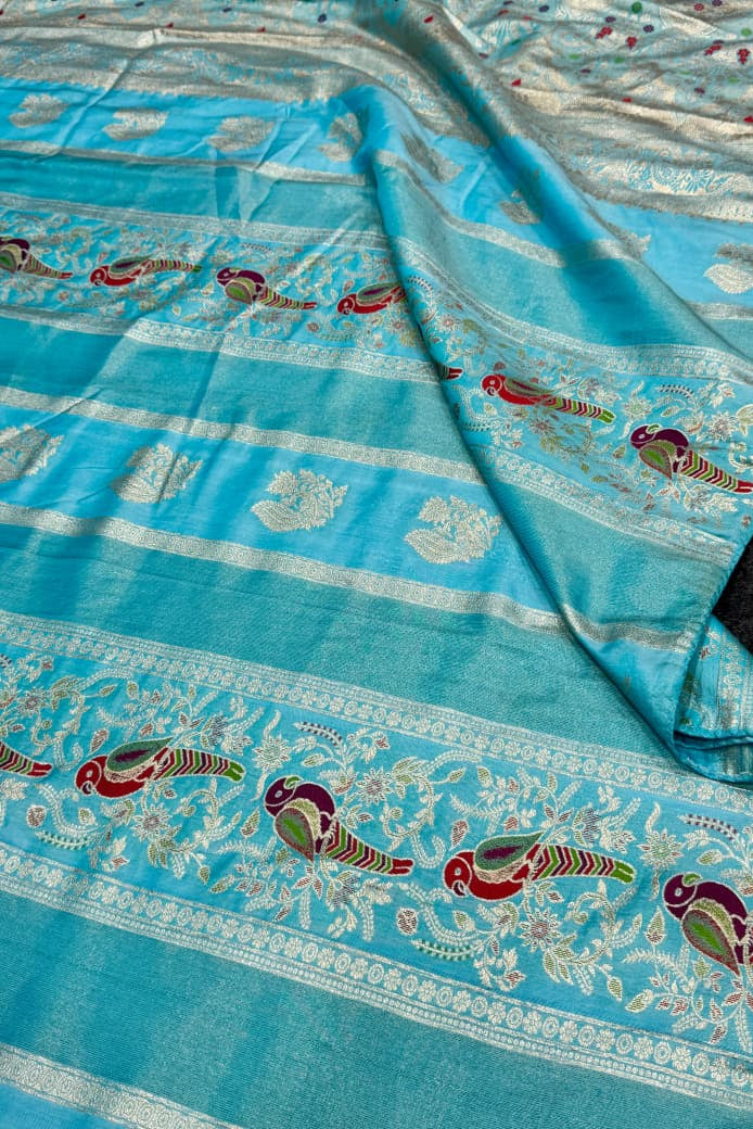 Golden Hour Fancy Silk Saree