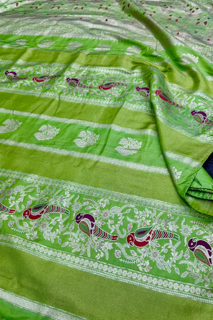 Golden Hour Fancy Silk Saree