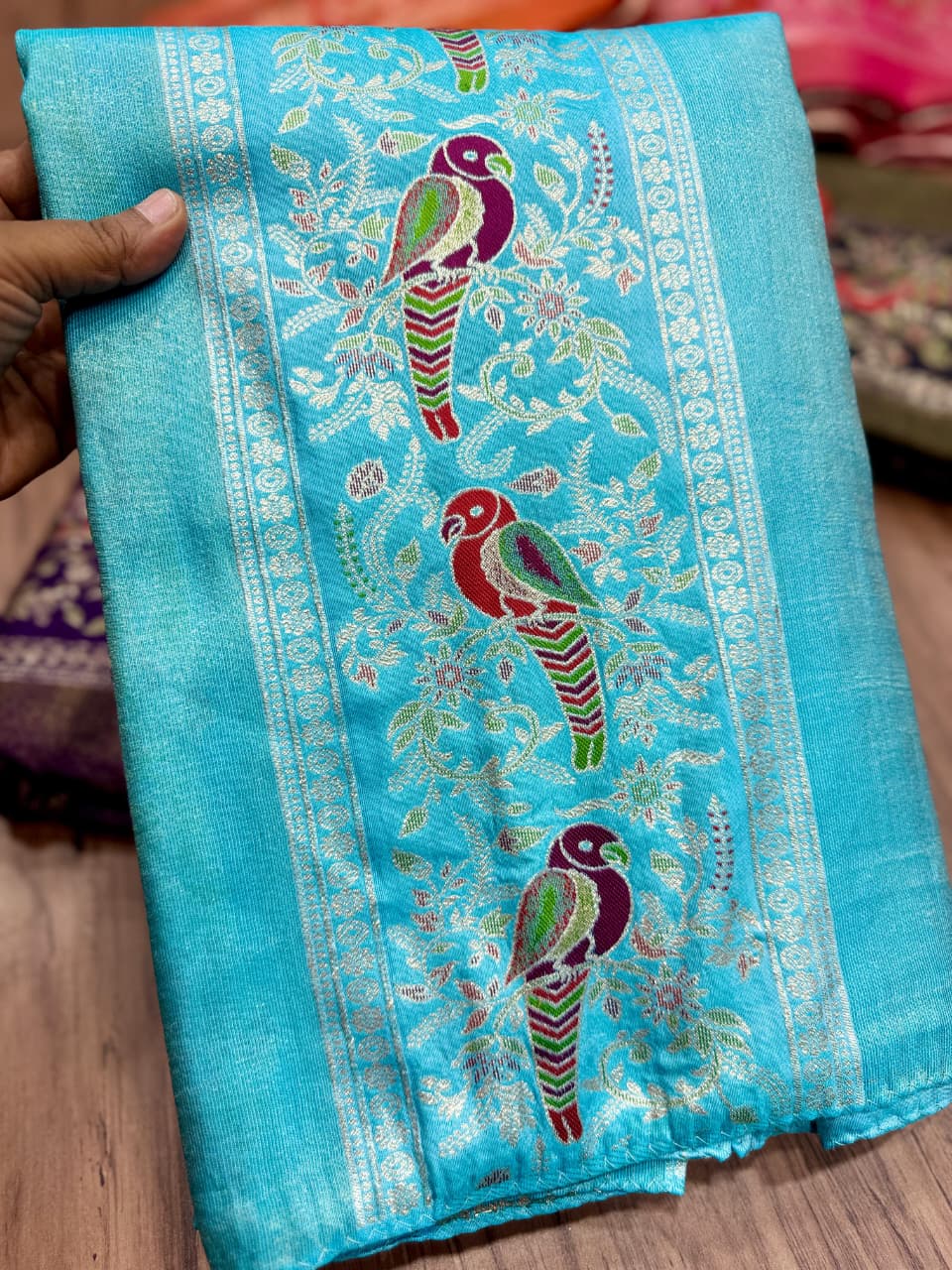 Golden Hour Fancy Silk Saree