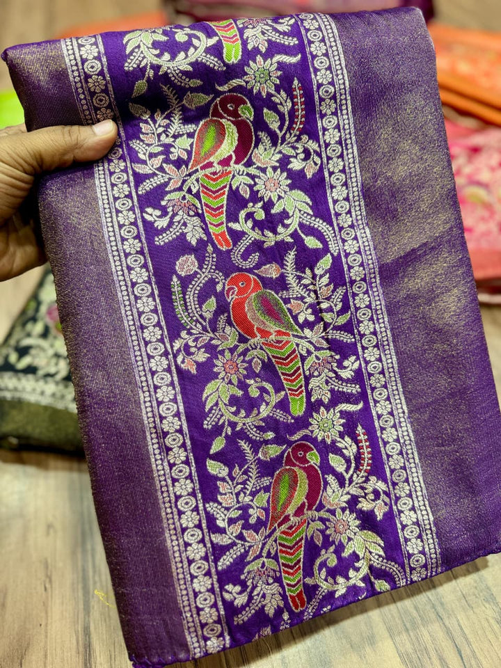 Golden Hour Fancy Silk Saree