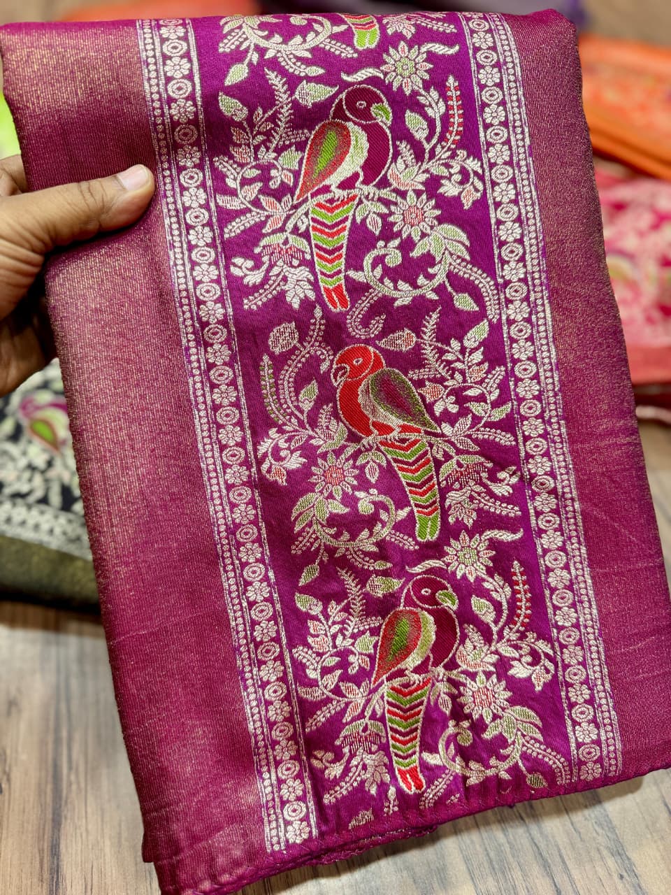 Golden Hour Fancy Silk Saree