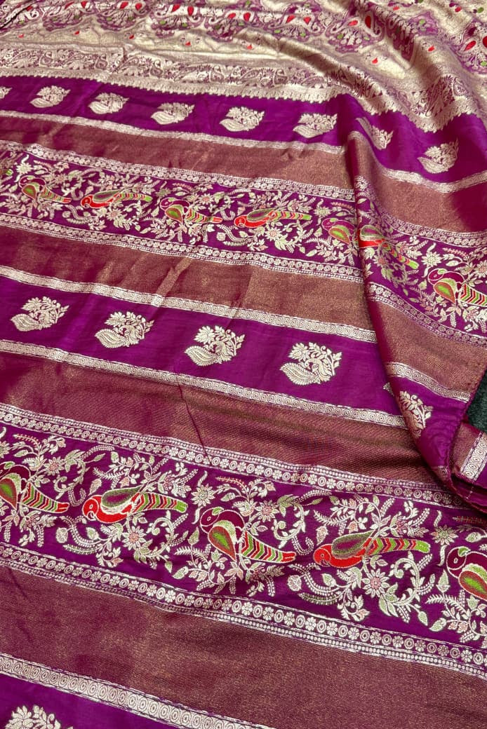 Golden Hour Fancy Silk Saree