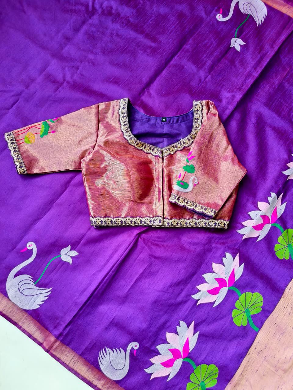 Divine Grace Khadi Silk Saree