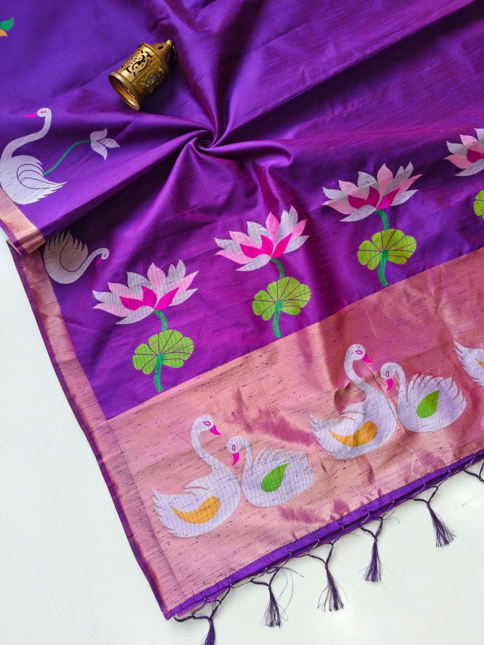 Divine Grace Khadi Silk Saree