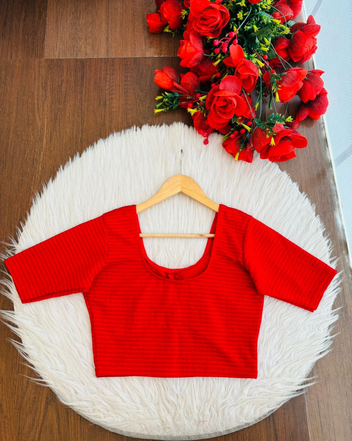 Ruby Flex-Fit-Stretchable Knitted Blouse