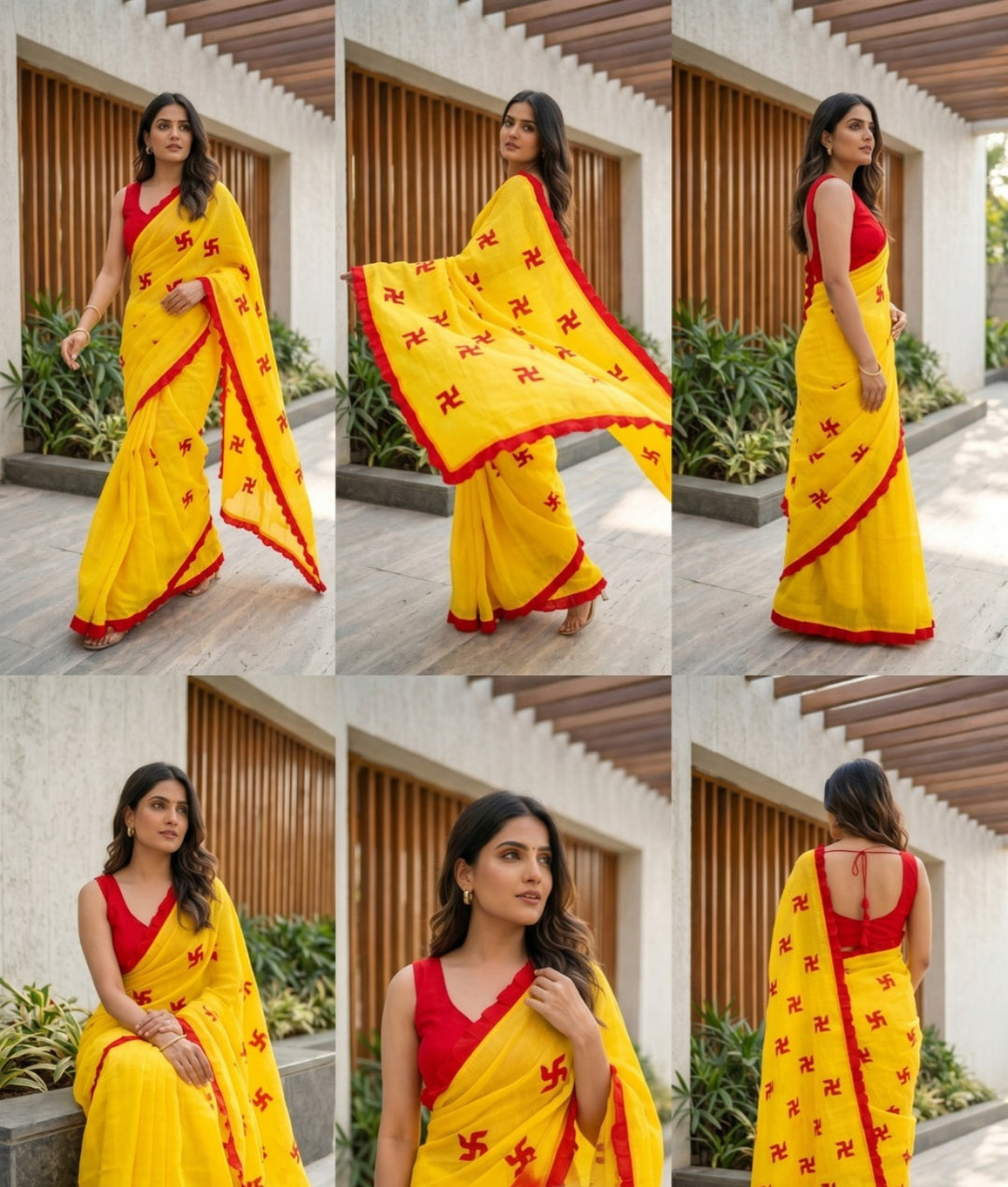 Kanak Roshni Cotton Silk Saree