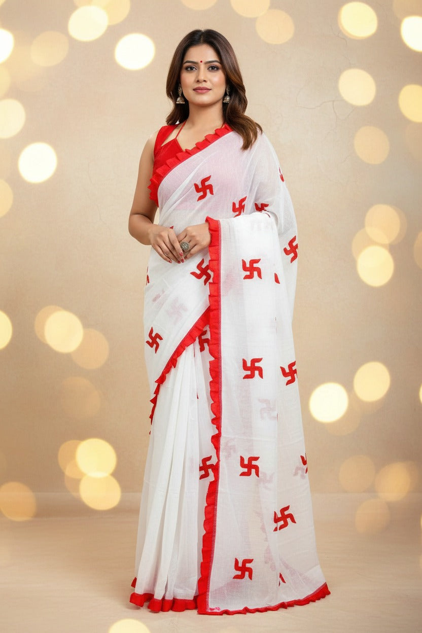 Kanak Roshni Cotton Silk Saree