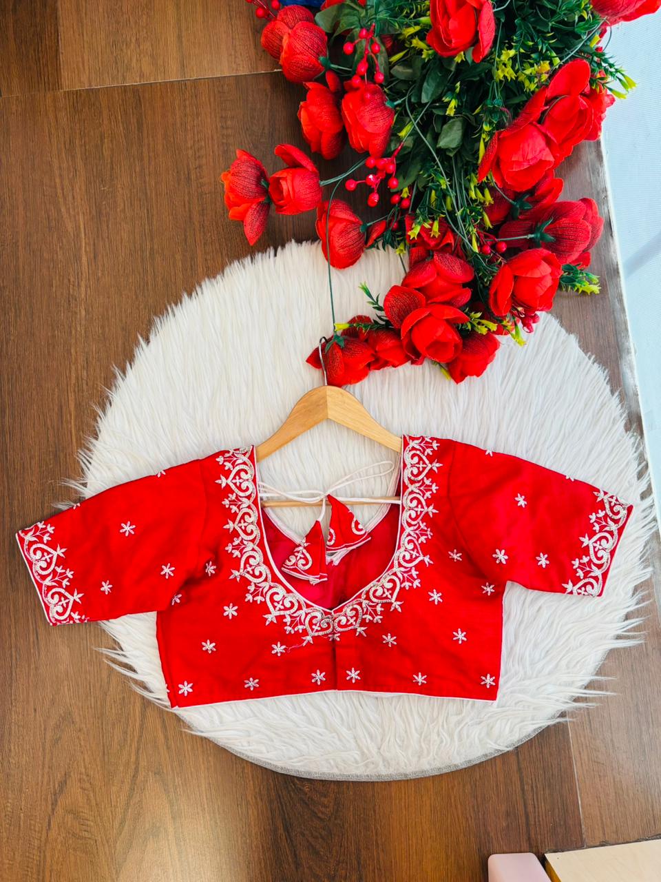 Royal Sindoor( Silk Blouse)