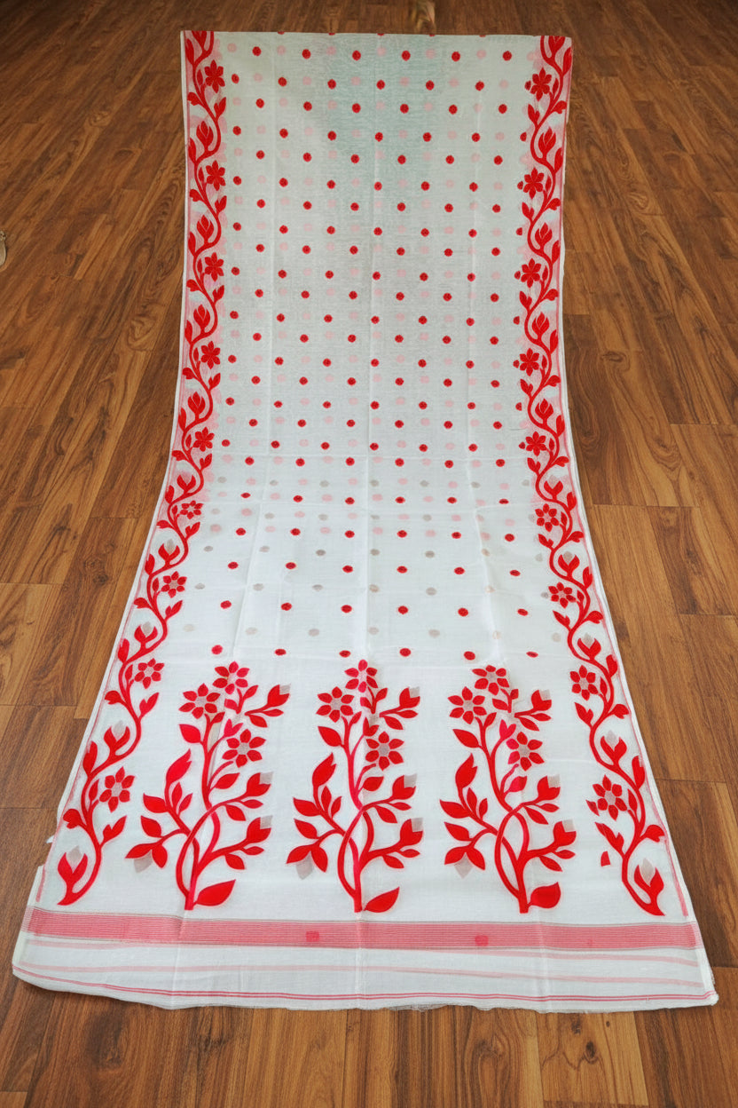 Rajnandini Bengal Jamdani Saree