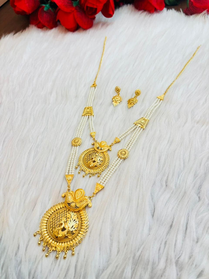 Peacock Bliss Necklace & Earring Set