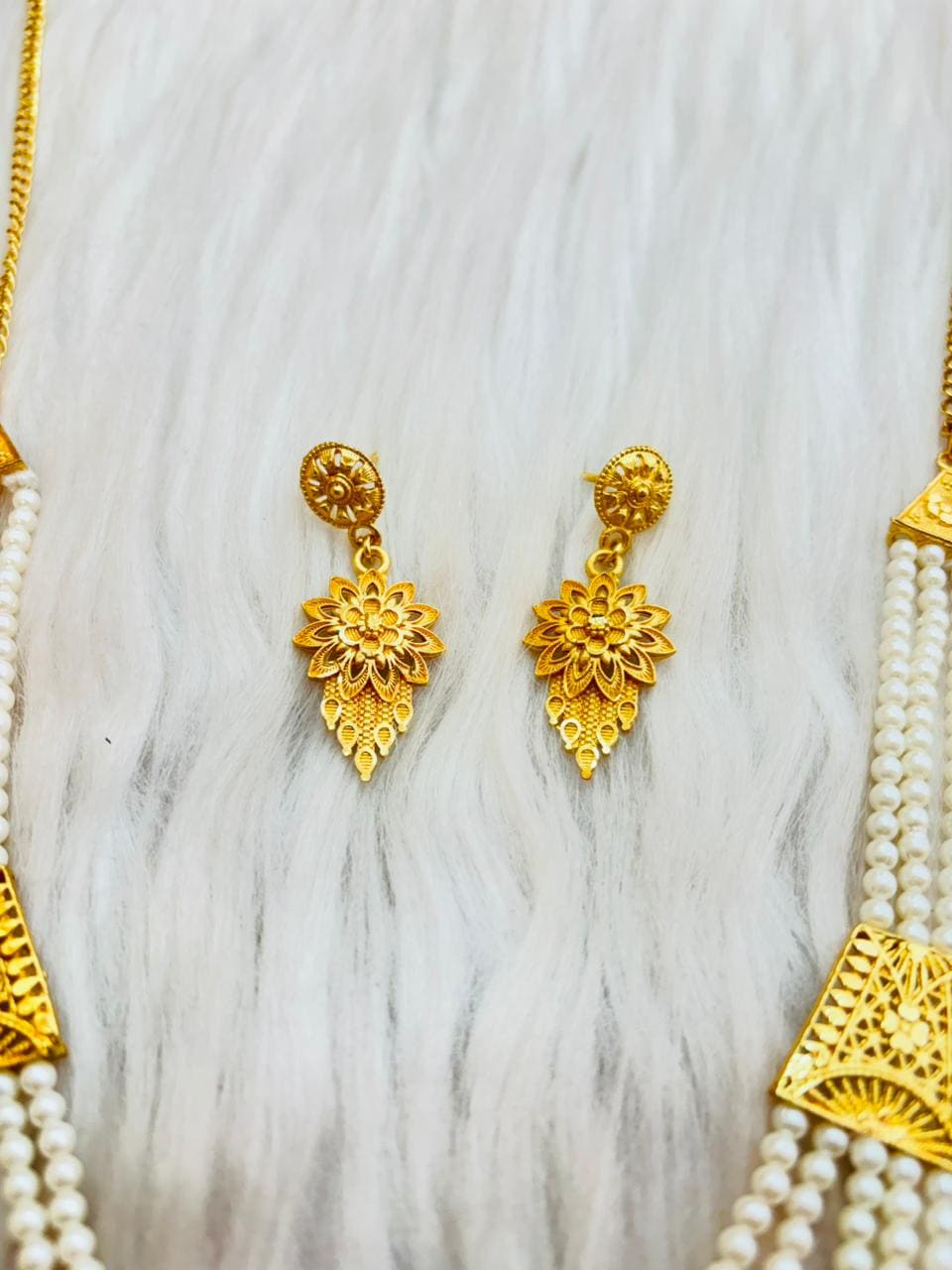 Peacock Bliss Necklace & Earring Set