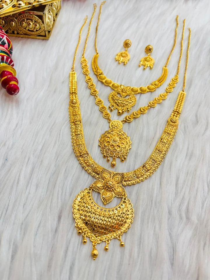 Shringarika Gold Plated Necklace Set