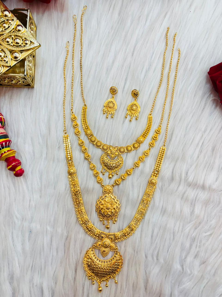 Shringarika Gold Plated Necklace Set