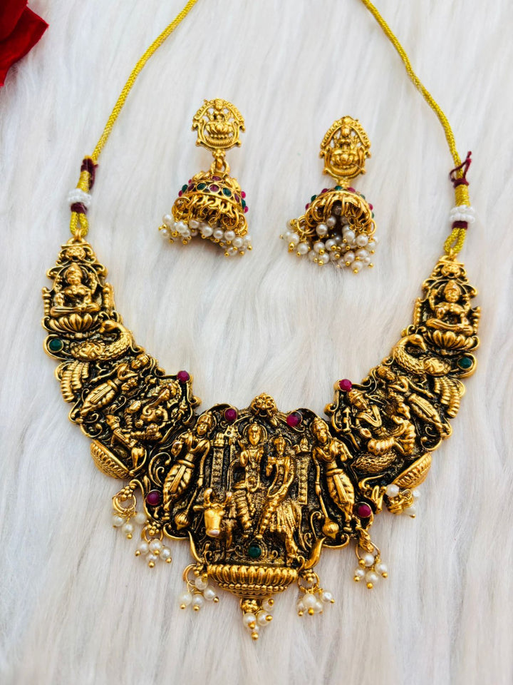 Kalyanam - South Indian Temple Jewellery Set