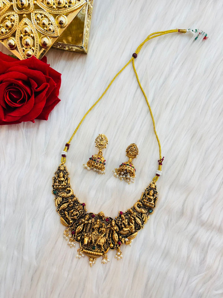 Kalyanam - South Indian Temple Jewellery Set