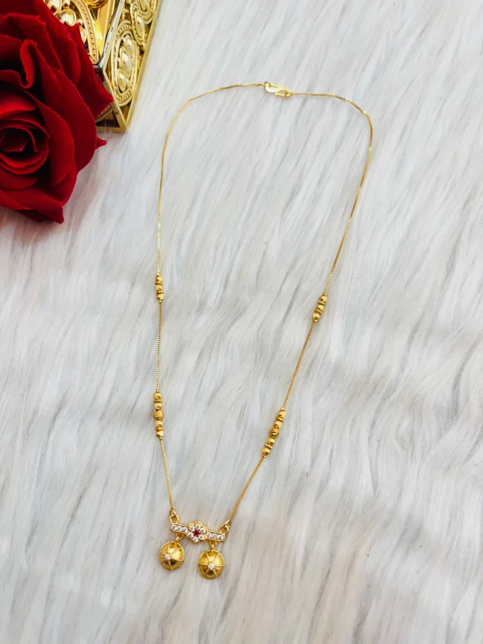 Bridal Glow (Gold Plated Mangal sutra)